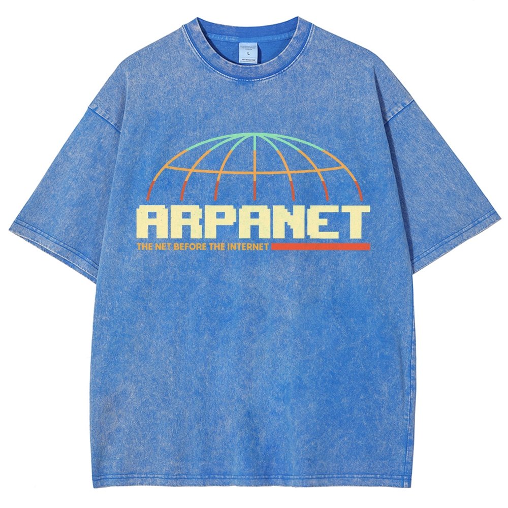 Retro Network Vintage Distressed T-shirt