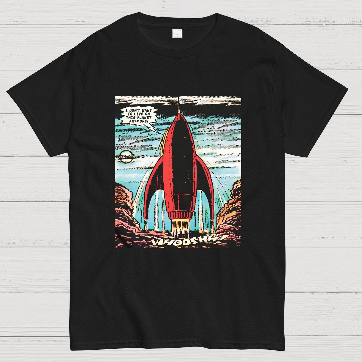 I Don't Want To Live On This Planet Anymore Geeky T-Shirt