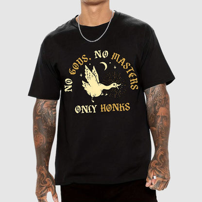 No Gods, No Masters Geek T-Shirt