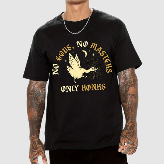 No Gods, No Masters Geek T-Shirt