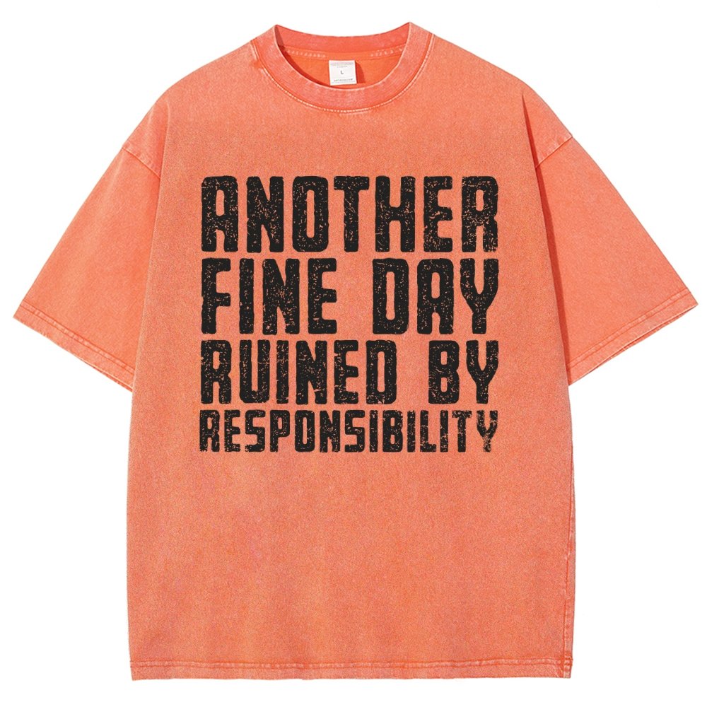 Another Fine Day Vintage Distressed T-shirt