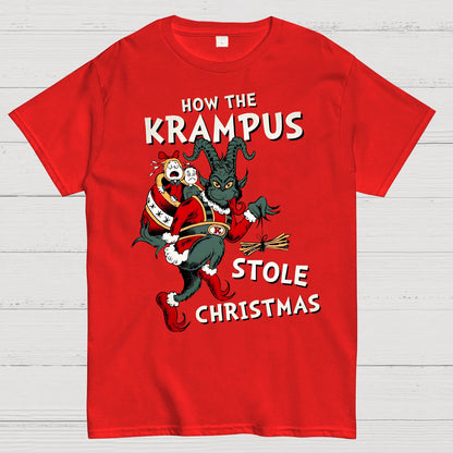 How The Krampus Stole Christmas Geek T-Shirt