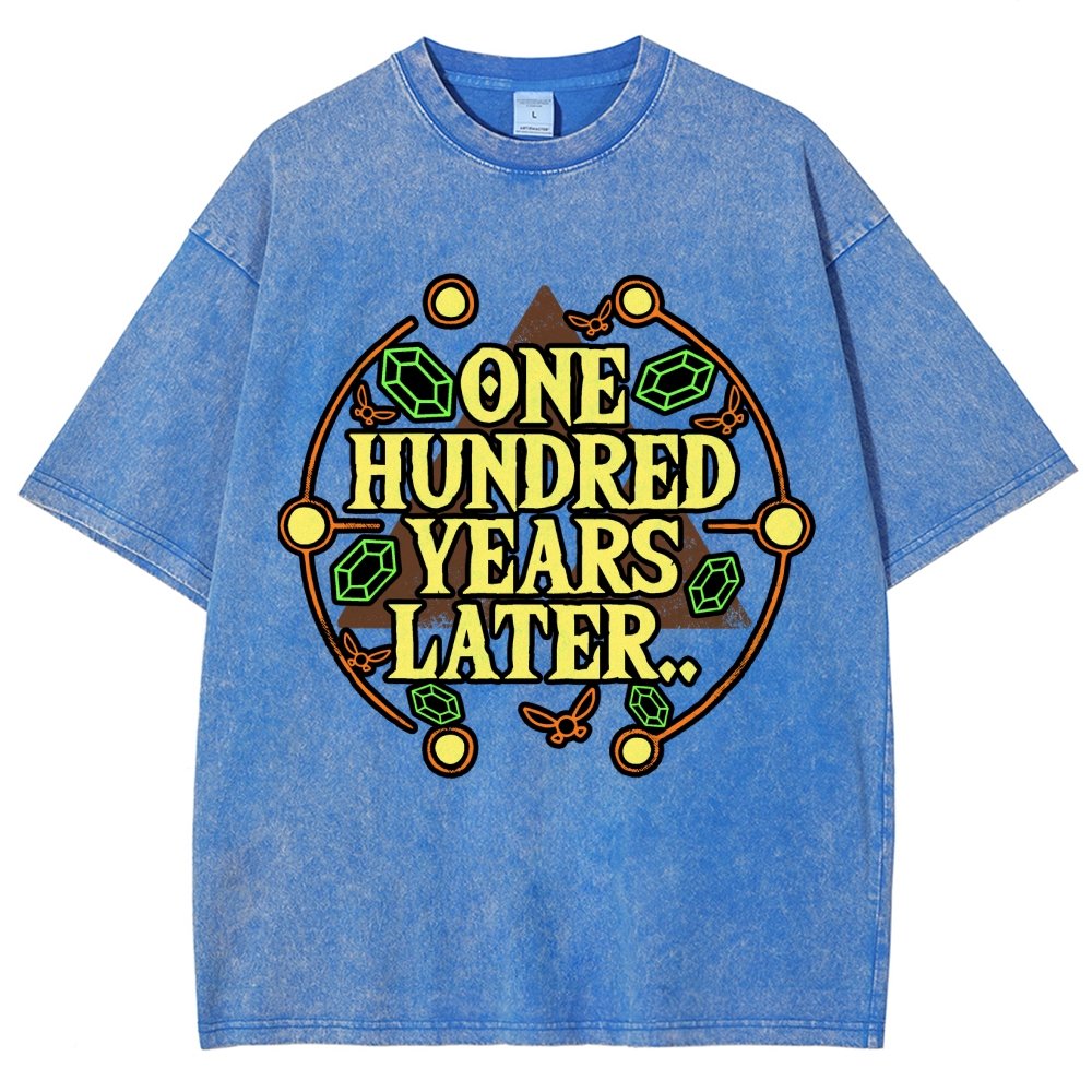 One Hundred Years Later Vintage Distressed T-shirt