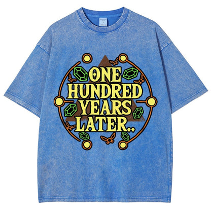 One Hundred Years Later Vintage Distressed T-shirt
