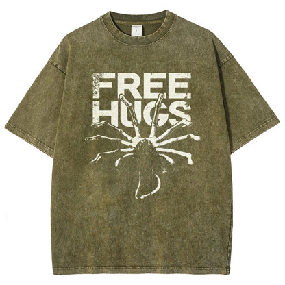 Free Hugs Vintage Distressed T-shirt