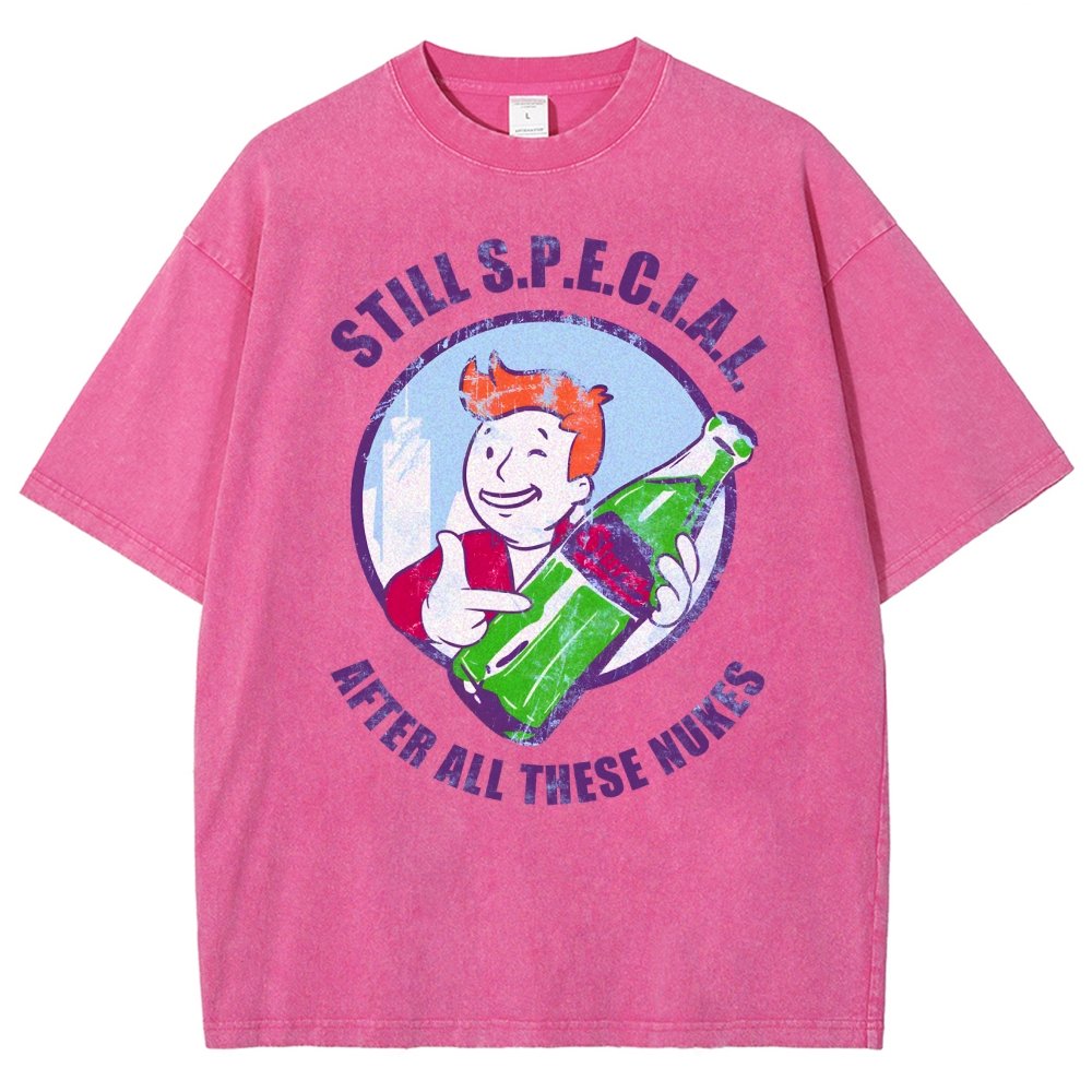 Still Super Special after all these nukes Vintage Distressed T-shirt