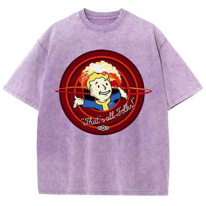That's all folks Vintage Distressed T-shirt