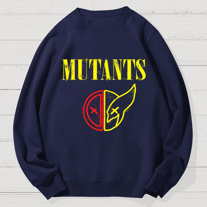 Mutants Band Geek Cotton Sweatshirt