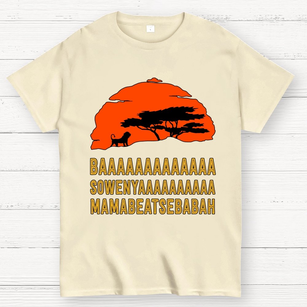 Baaa Sownyaaa Mamabeatsebabah Unisex Geek T-Shirt