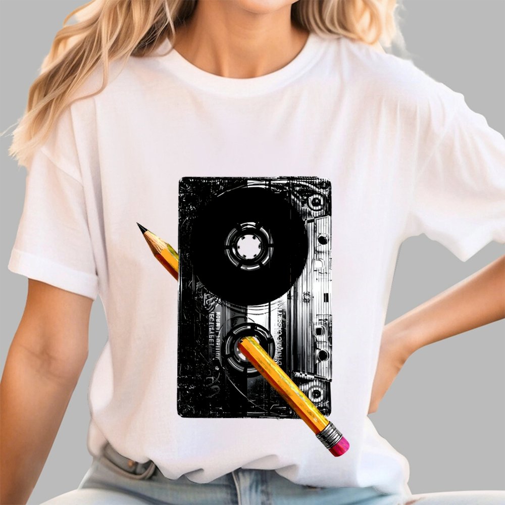 Classic Tape Rewind Geek T-Shirt