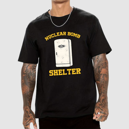Nuclear Bomb Shelter Geek T-Shirt