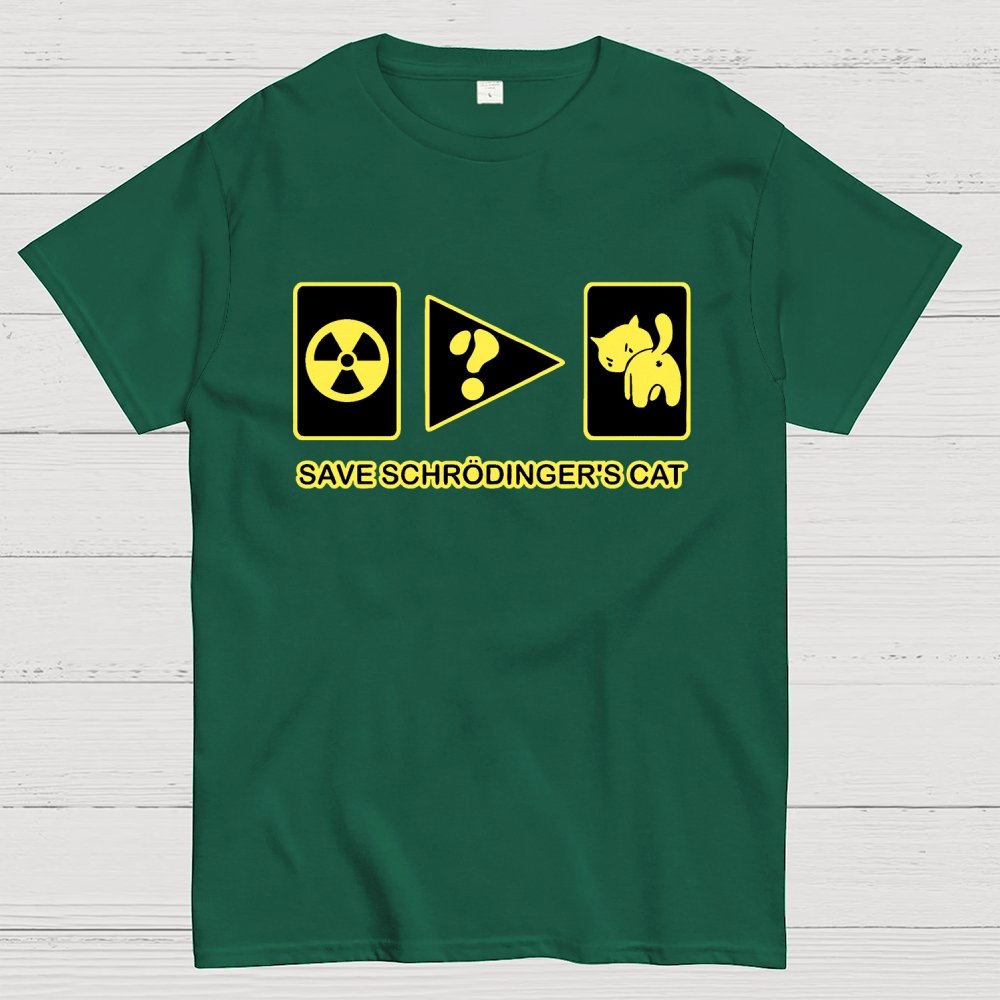 Save Schrodinger's Cat Geek T-Shirt
