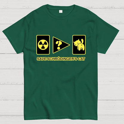 Save Schrodinger's Cat Geek T-Shirt
