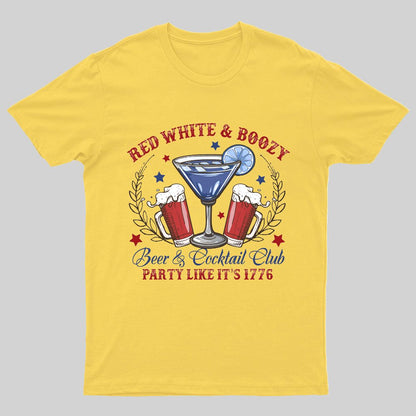 4th of July Social Club  America Nerdy T-Shirt