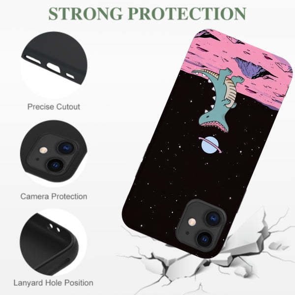 Dinosaurs Eat The Moon Phone Cases