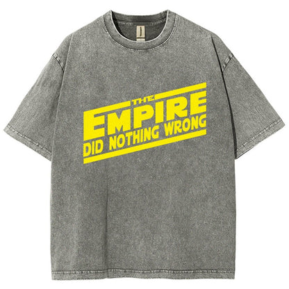 The Empire Did Nothing Wrong Vintage Distressed T-shirt
