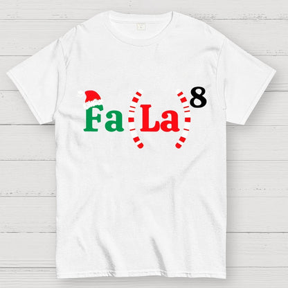 Fa La La La La Christmas Math Geek T-Shirt