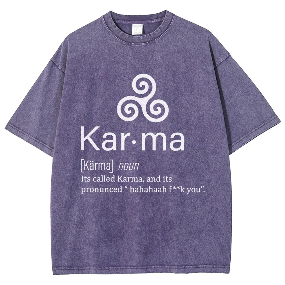 Karma definition Vintage Distressed T-shirt