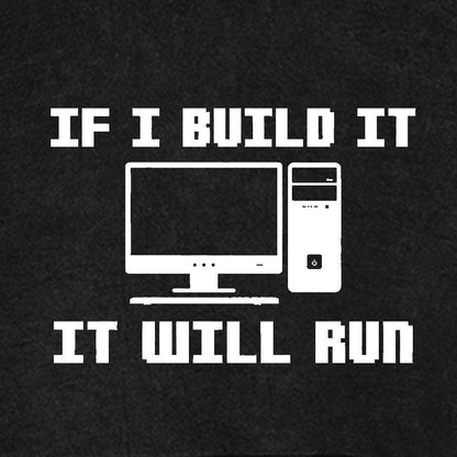 Pc Builder Computer Nerd Vintage Distressed Hoodie