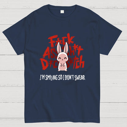 I‘m Smiling So I Don't Swear Geek T-Shirt