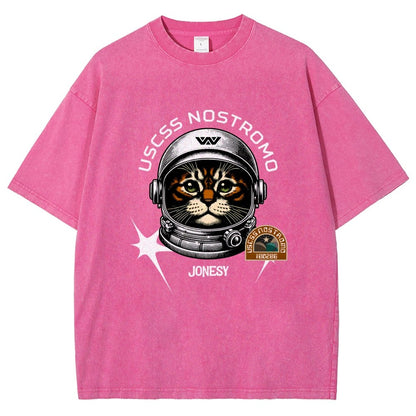Jonesy The Space Cat Vintage Distressed T-shirt