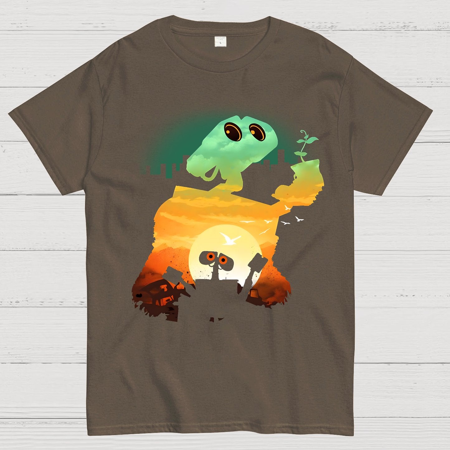 Wasteland Sunset Geek T-Shirt