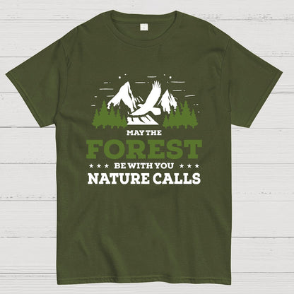 May The Forest Be With You, Breathe Naturally Geeky T-Shirt