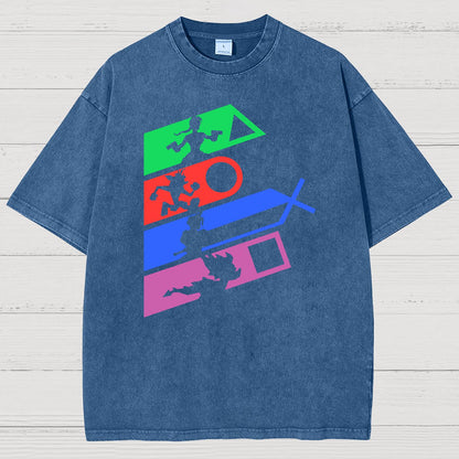 PSX Legends Game Vintage Distressed T-shirt
