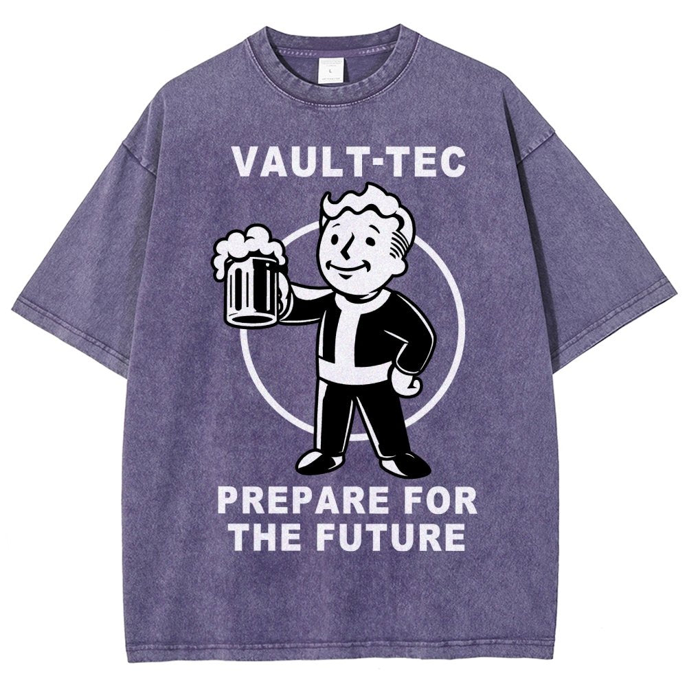 prepare for the future Vintage Distressed T-shirt