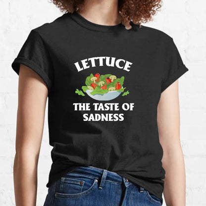 Lettuce The Taste Of Sadness Geeky T-Shirt