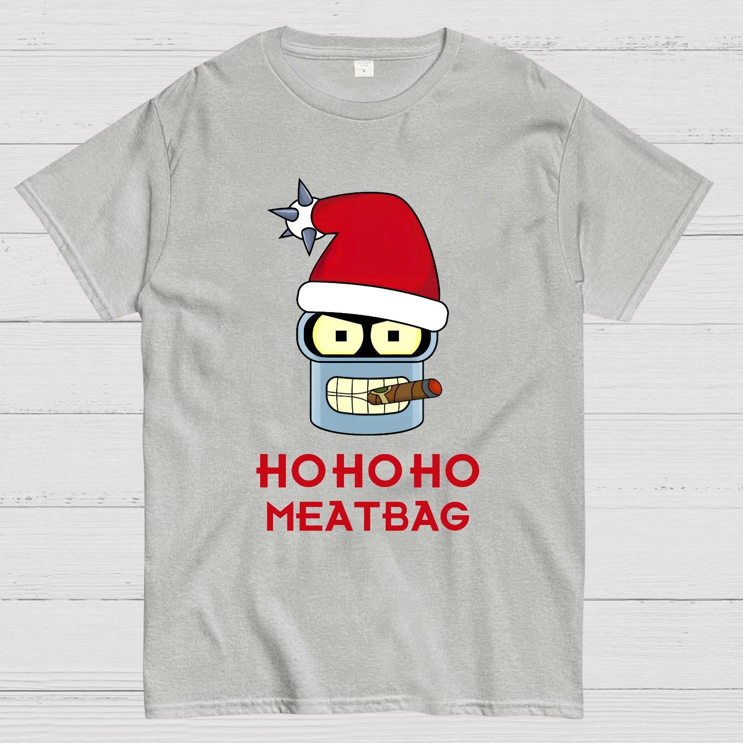 Ho-Ho-Ho！Meatbag Geek T-Shirt
