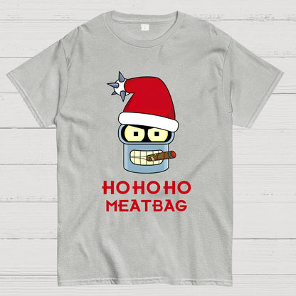 Ho-Ho-Ho！Meatbag Geek T-Shirt