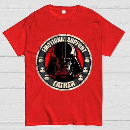 Emotional Support Father Geek T-Shirt