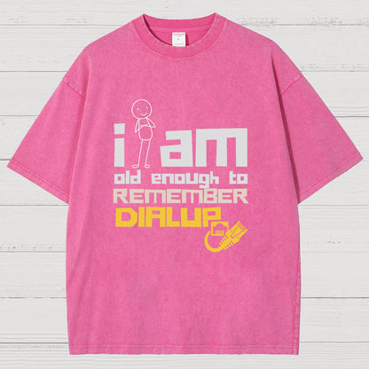 Dialup Internet Vintage Distressed T-shirt