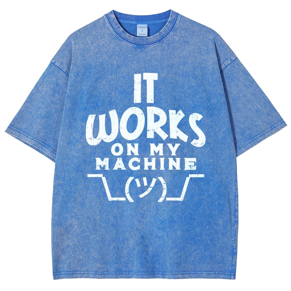 It Works on My Machine Vintage Distressed T-shirt