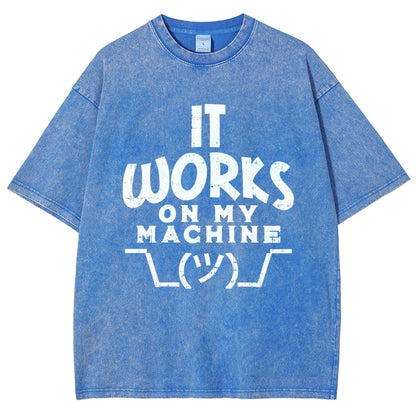 It Works on My Machine Vintage Distressed T-shirt