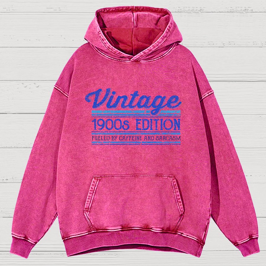 1900s Edition Vintage Distressed Hoodie