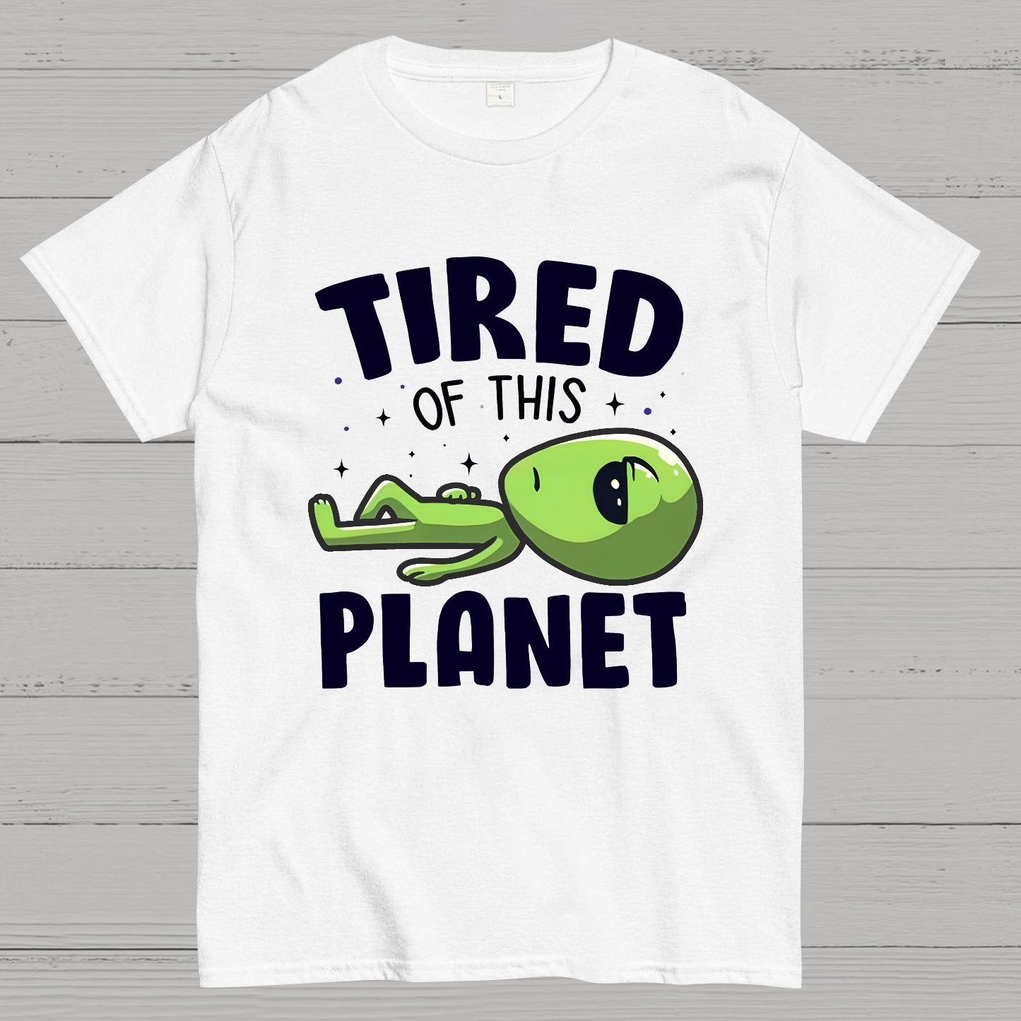 Tired of This Planet Nerdy T-Shirt