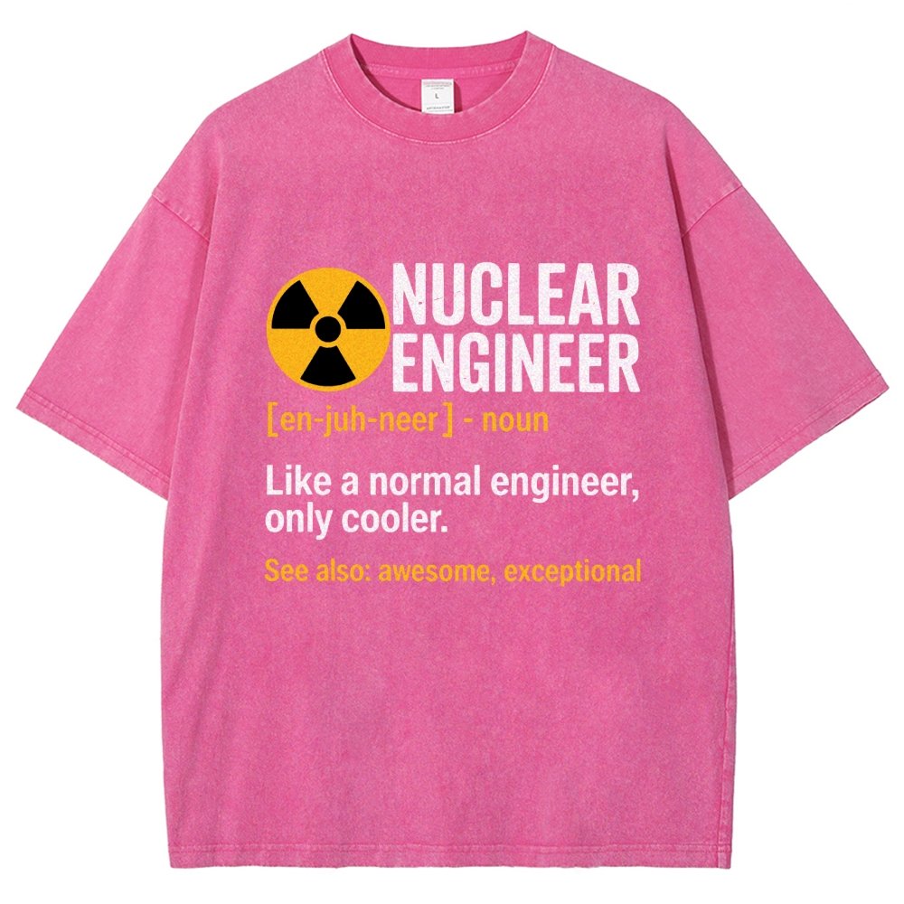Nuclear Engineering Radioactive Chernobyl Vintage Distressed T-shirt