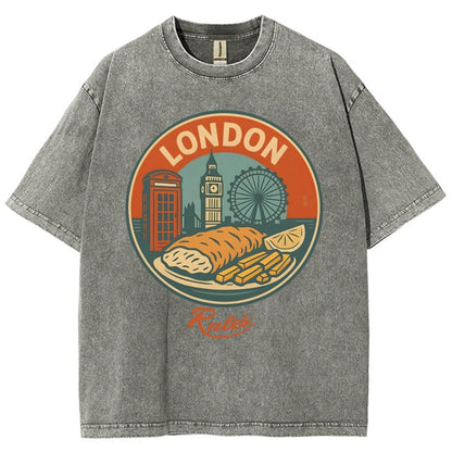 Rules.Century-Old Restaurant Vintage Distressed T-shirt