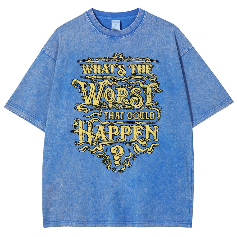 What Could Happen Vintage Distressed T-shirt