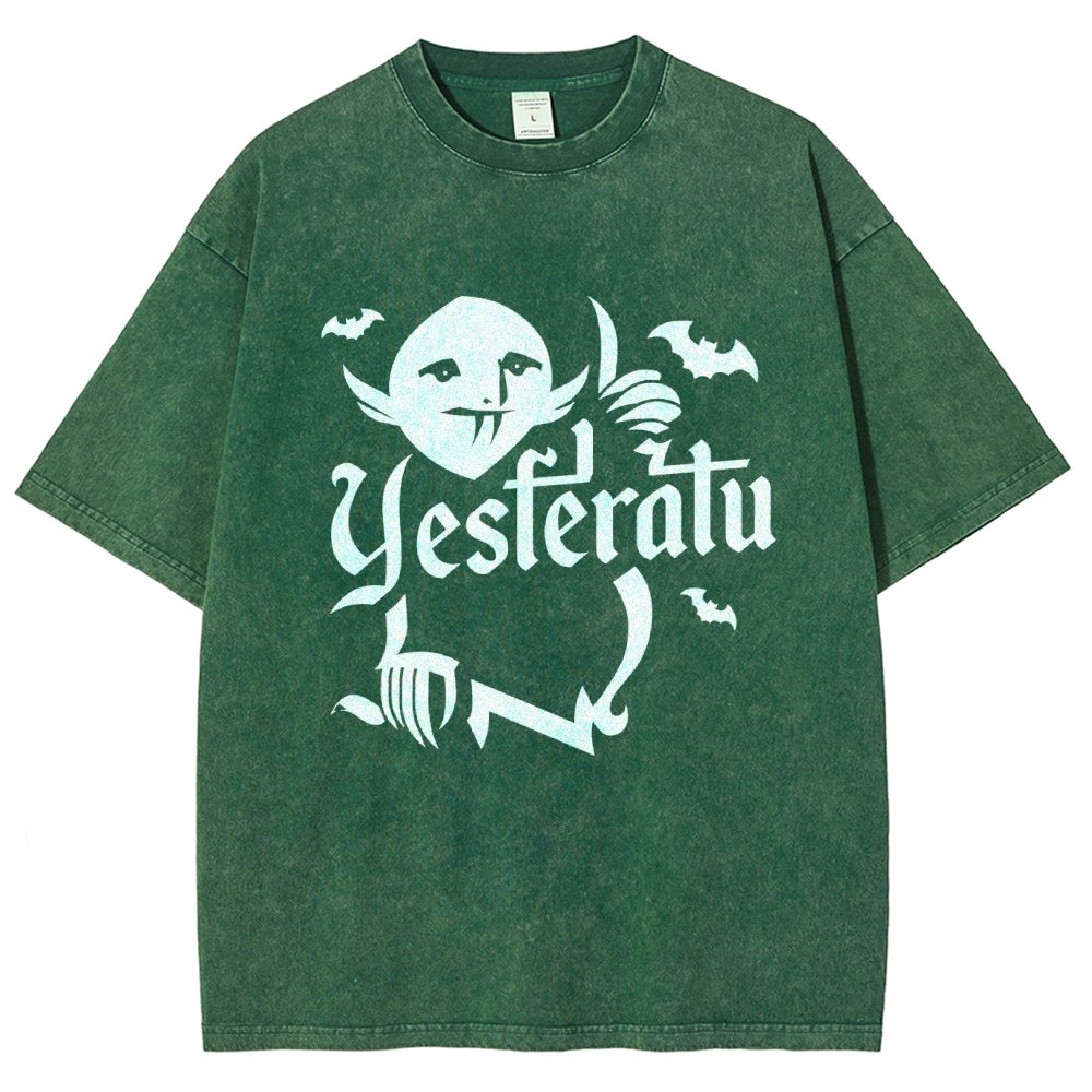 Yesferatu Vintage Distressed T-shirt