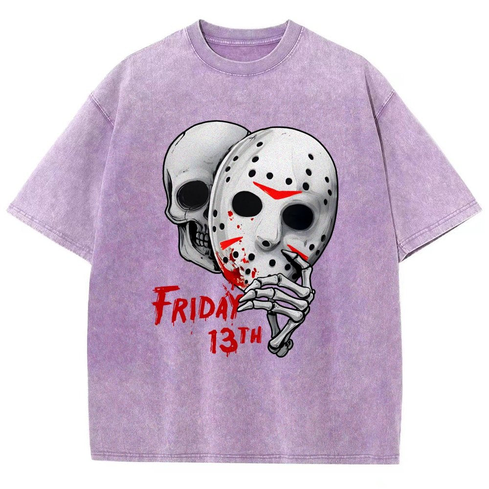 Friday 13th Vintage Distressed T-shirt
