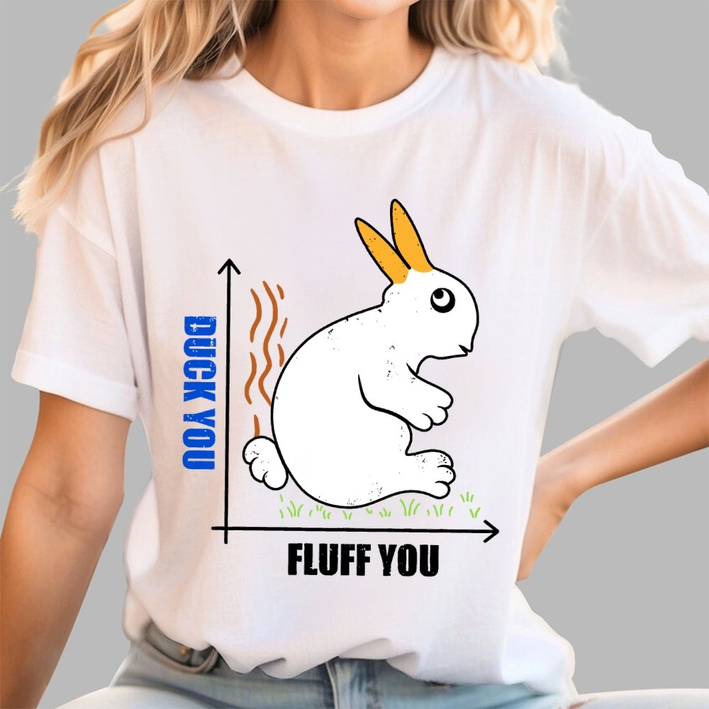 Duck You Fluff You Geek T-Shirt