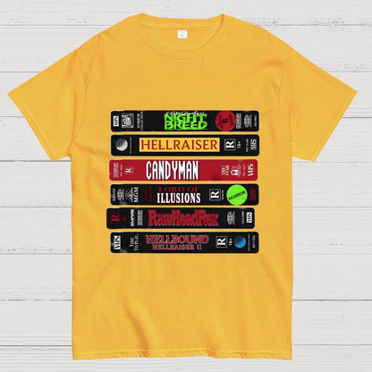 VHS Barker Unisex Geek T-Shirt