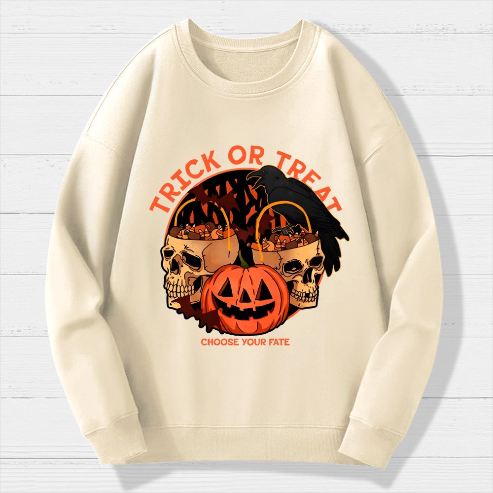 Choose Your Fate Geek Cotton Sweatshirt