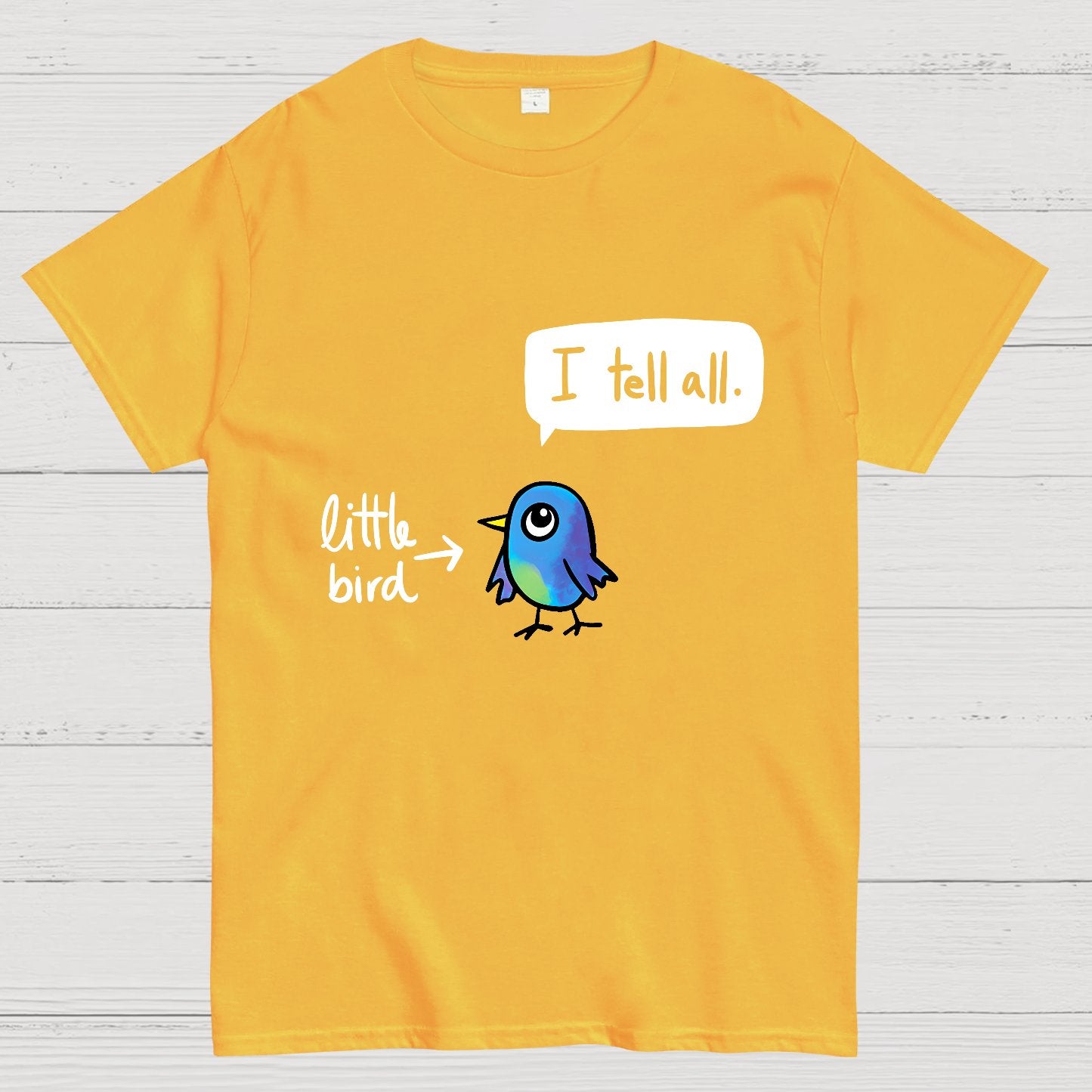 The Bird Said It All Geek T-Shirt