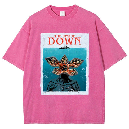 The Mysterious Realm Vintage Distressed T-shirt
