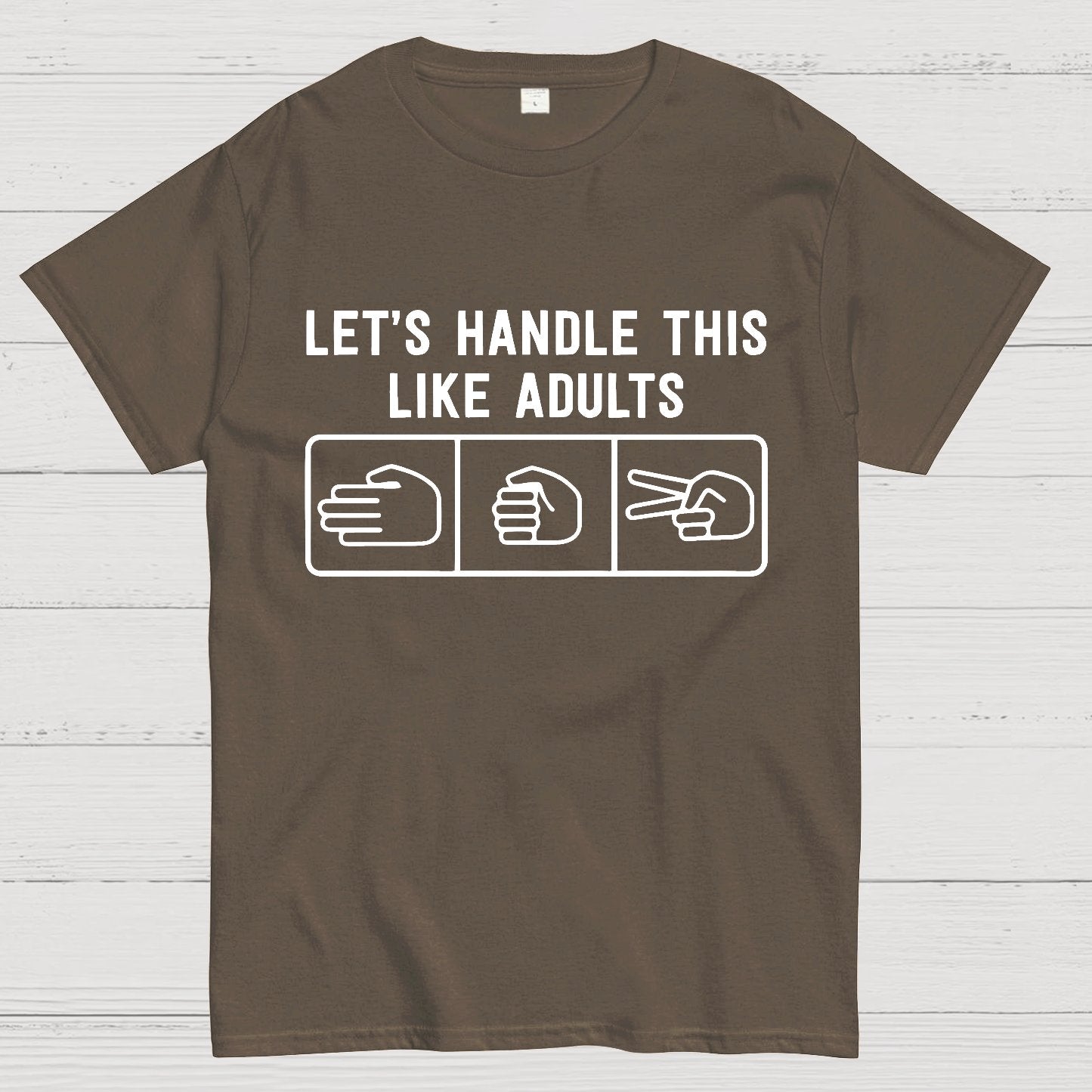 Rock Paper Scissors Geek T-Shirt