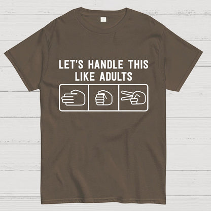 Rock Paper Scissors Geek T-Shirt